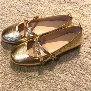 Gold Zara Slippers